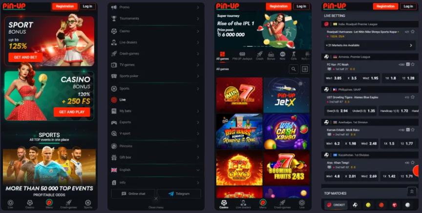 Pin-Up Casino Mobile Version